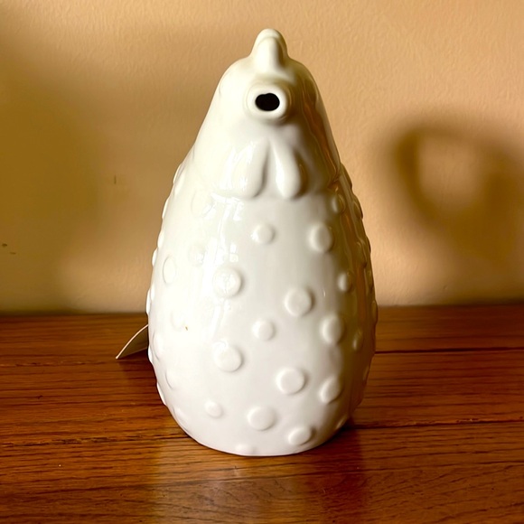 💃💃 HP 💃💃 Boston Warehouse Trading Company White Rooster Pitcher - Picture 2 of 9